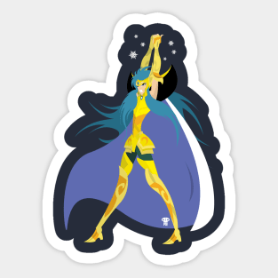 camus aquarius Sticker